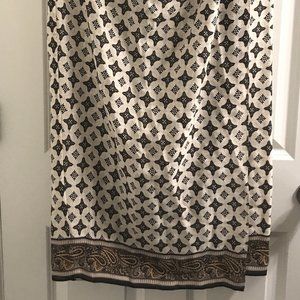 Long Silk Wrap Skirt WOMEN"S SIZE 16 TALL by Oscar de la Renta